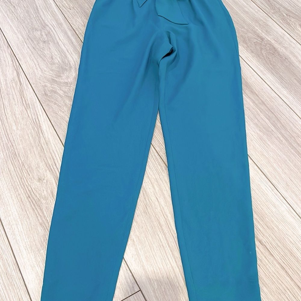 Bebe Turquoise Teal Jumper Romper